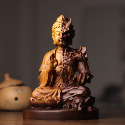Half Good Half Evil Shakyamuni Buddha Statue – additional view 2