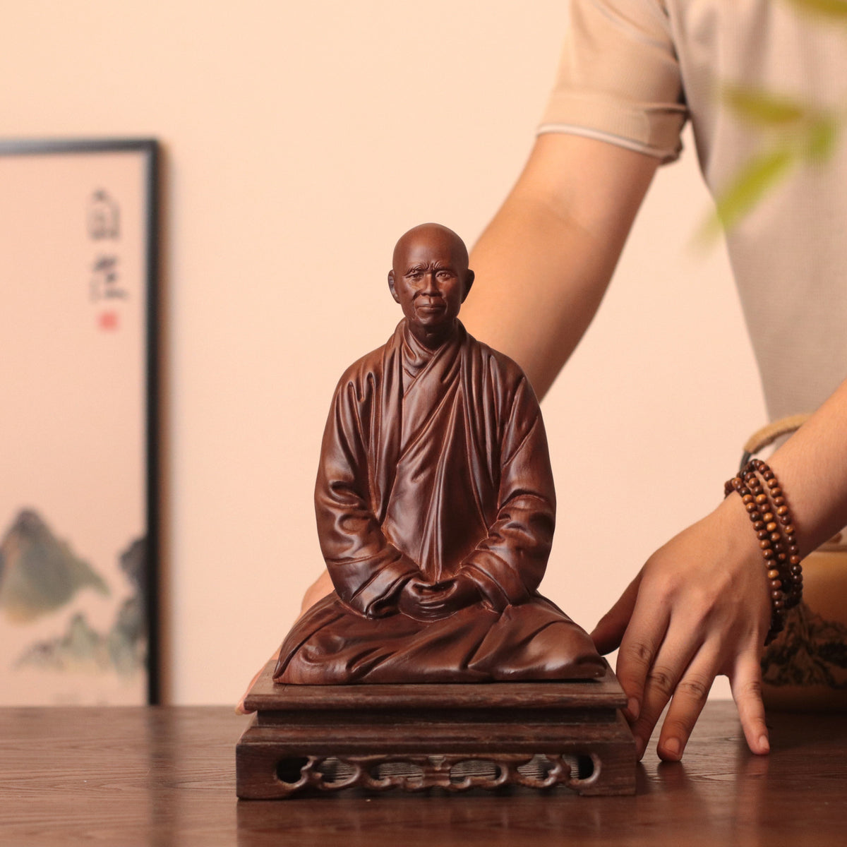 Zen Master Thich Nhat Hanh Statue