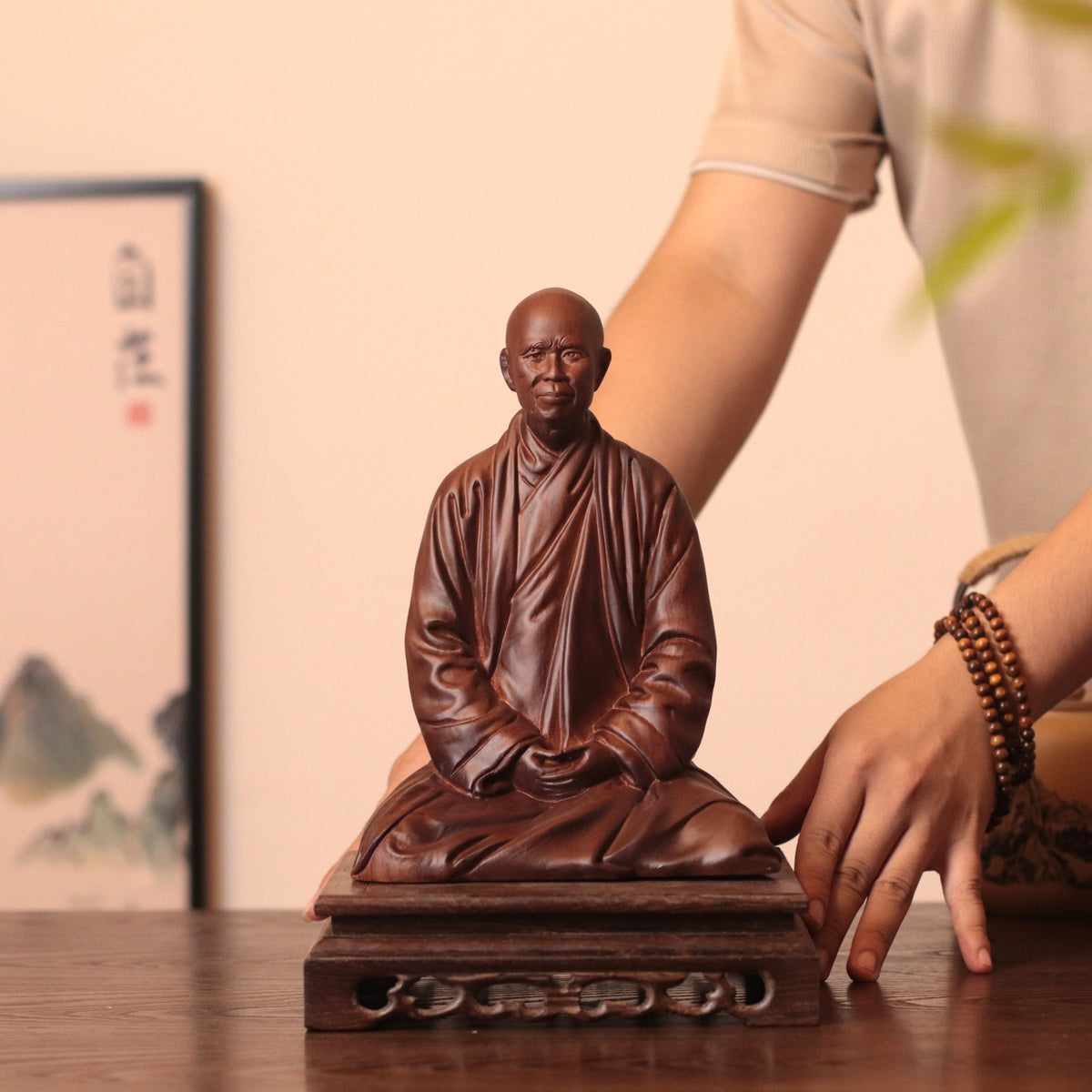 Zen Master Thich Nhat Hanh Statue
